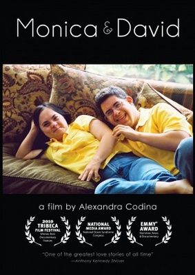 Monica & David movie poster (2009) wood print