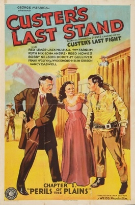 Custer's Last Stand movie poster (1936) canvas poster
