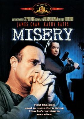 Misery movie poster (1990) wood print