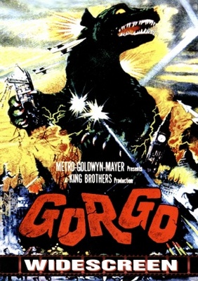 Gorgo movie poster (1961) poster with hanger