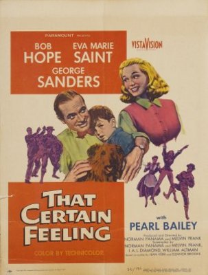 That Certain Feeling movie poster (1956) wooden framed poster