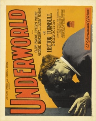 Underworld movie poster (1927) metal framed poster