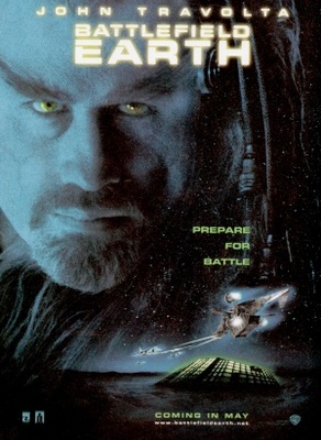 Battlefield Earth: A Saga of the Year 3000 movie poster (2000) wooden framed poster