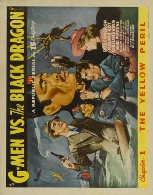 G-men vs. the Black Dragon movie poster (1943) canvas poster