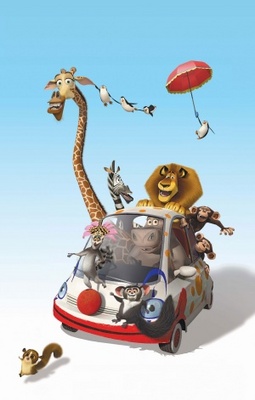 Madagascar 3: Europe's Most Wanted movie poster (2012) canvas poster