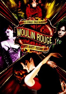 Moulin Rouge movie poster (2001) poster with hanger