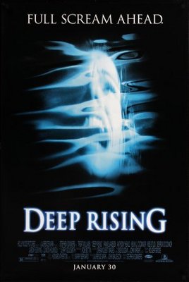 Deep Rising movie poster (1998) wooden framed poster