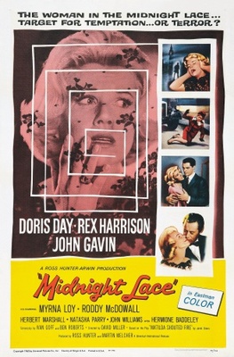 Midnight Lace movie poster (1960) canvas poster
