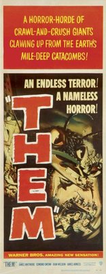 Them! movie poster (1954) metal framed poster
