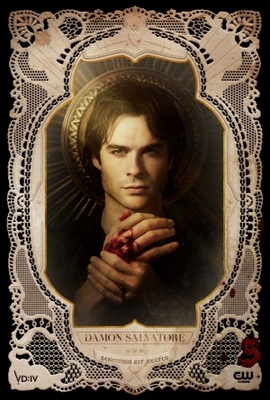 The Vampire Diaries movie poster (2009) pillow