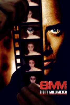 8mm movie poster (1999) metal framed poster