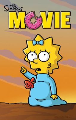 The Simpsons Movie movie poster (2007) Mouse Pad MOV_317a85a4