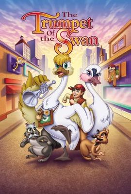 The Trumpet of the Swan movie poster (2001) metal framed poster