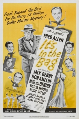 It's in the Bag! movie poster (1945) metal framed poster