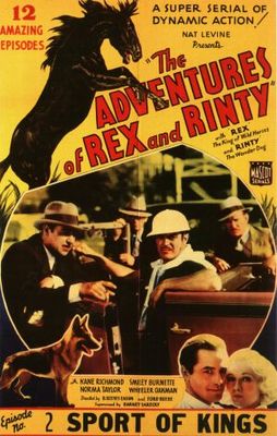 The Adventures of Rex and Rinty movie poster (1935) poster with hanger