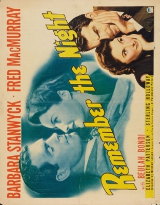 Remember the Night movie poster (1940) mug