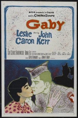 Gaby movie poster (1956) canvas poster