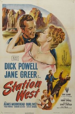 Station West movie poster (1948) poster with hanger
