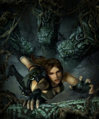 Tomb Raider: Underworld movie poster (2008) pillow