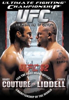 UFC 52: Couture vs. Liddell 2 movie poster (2005) Mouse Pad MOV_33c0688b