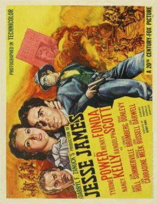 Jesse James movie poster (1939) poster with hanger