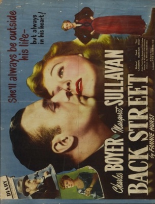 Back Street movie poster (1941) metal framed poster