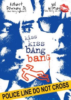 Kiss Kiss Bang Bang movie poster (2005) wood print