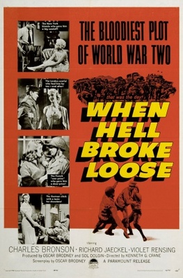 When Hell Broke Loose movie poster (1958) pillow