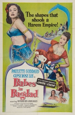 Babes in Bagdad movie poster (1952) poster