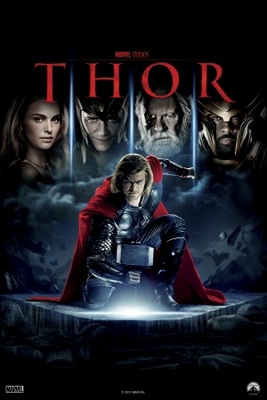 Thor movie poster (2011) wooden framed poster