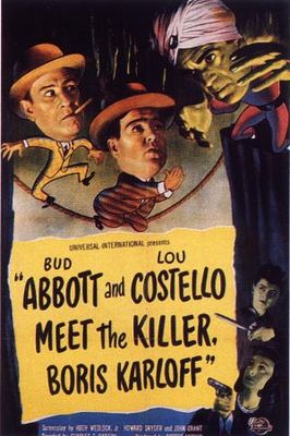 Abbott and Costello Meet the Killer, Boris Karloff movie poster (1949) Poster MOV_36fa7f34