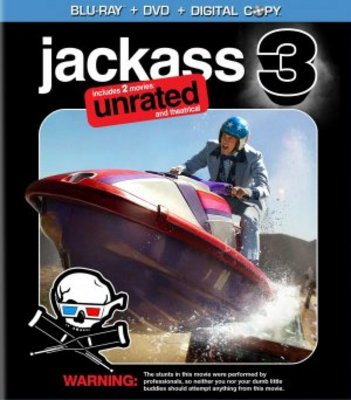 Jackass 3D movie poster (2010) mouse pad