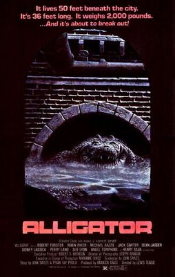 Alligator movie poster (1980) poster