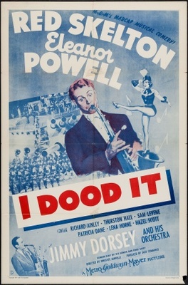 I Dood It movie poster (1943) metal framed poster