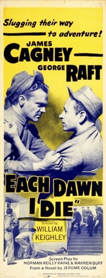 Each Dawn I Die movie poster (1939) metal framed poster