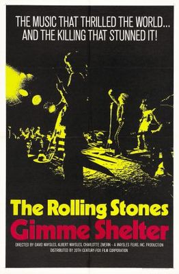 Gimme Shelter movie poster (1970) canvas poster