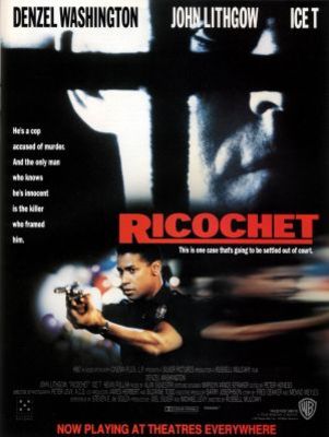 Ricochet movie poster (1991) canvas poster