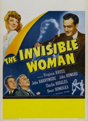 The Invisible Woman movie poster (1940) t-shirt