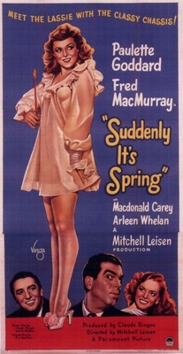 Suddenly, It's Spring movie poster (1947) canvas poster