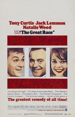 The Great Race movie poster (1965) metal framed poster
