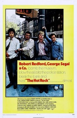 The Hot Rock movie poster (1972) wooden framed poster