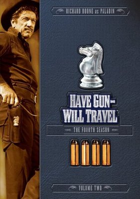 Have Gun - Will Travel movie poster (1957) pillow