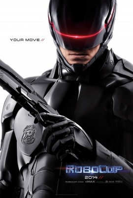 RoboCop movie poster (2014) wooden framed poster