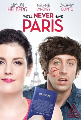 We'll Never Have Paris movie poster (2014) pillow