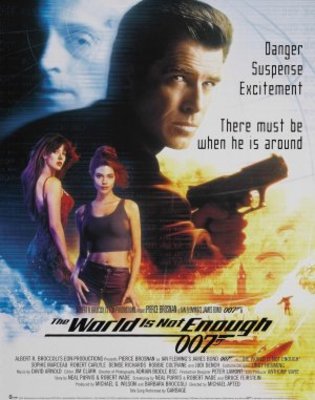 The World Is Not Enough movie poster (1999) poster with hanger