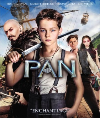 Pan movie poster (2015) pillow