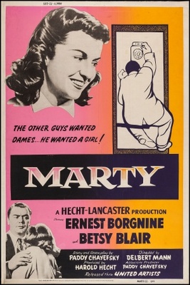 Marty movie poster (1955) Longsleeve T-shirt