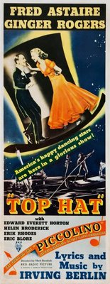 Top Hat movie poster (1935) pillow
