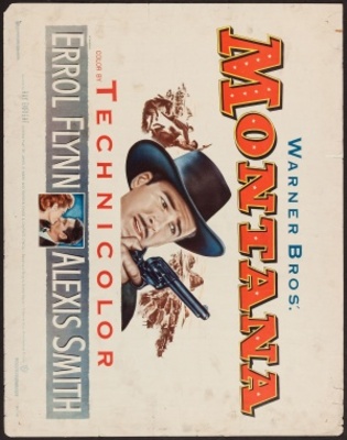 Montana movie poster (1950) pillow