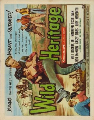 Wild Heritage movie poster (1958) wooden framed poster